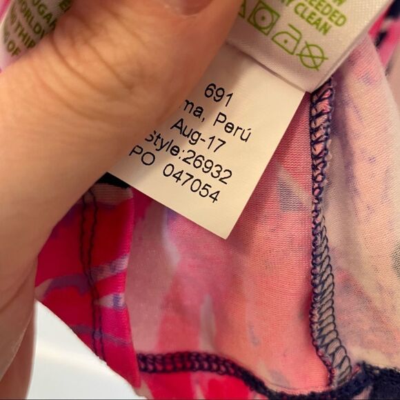 Lilly Pulitzer Audelia Off The Shoulder Top in Pressure Point - Picture 3 of 5